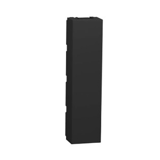 Schneider Electric New Unica 1/2 Module Blind Cover Black