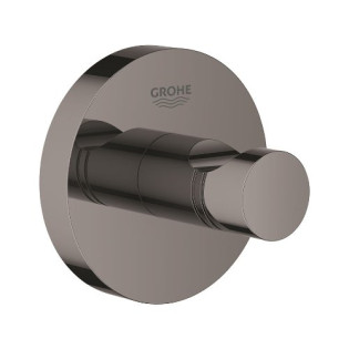 حامل فوطة  ايسينشيال اسود لامع جروهي 