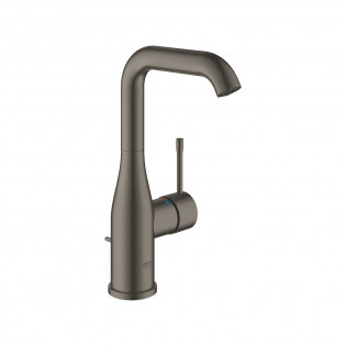 Grohe Essence High-Neck Basin Mixer Matt Graphite