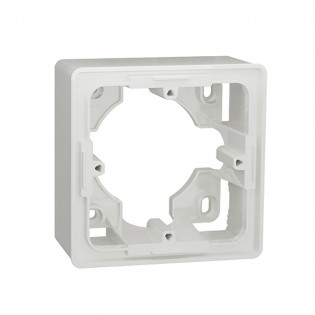 علبة خارجية 2 فتحة شنايدر اليكتريك نيو يونيكا أبيض