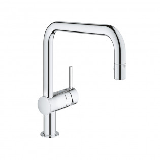 خلاط مطبخ مينتا شداد كروم جروهي 