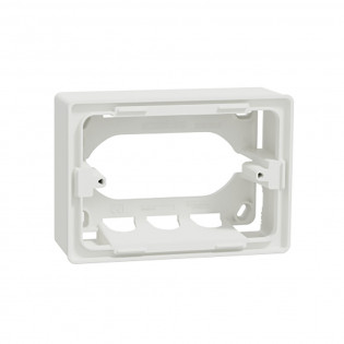 علبة خارجية 3 فتحة شنايدر اليكتريك نيو يونيكا أبيض