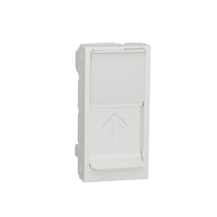 بريزة شنايدر اليكتريك نيو يونيكا RJ45 أبيض 