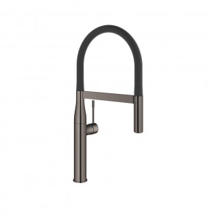 High-neck Kitchen Mixer ESSENCE Glossy Graphite Grohe 