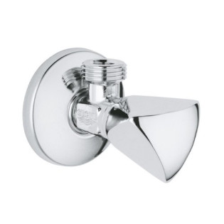 محبس زاوية  1/2 بوصة كروم جروهي 