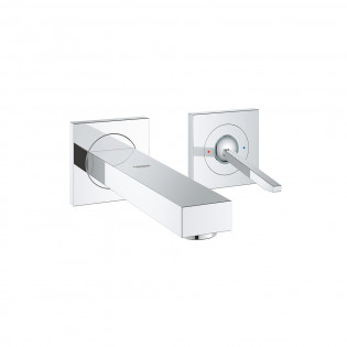 خلاط حوض 2 فتحة يوروكيوب جوي كروم جروهي