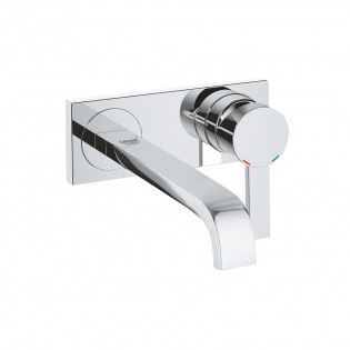 خلاط حوض 2 فتحة اللور كروم جروهي