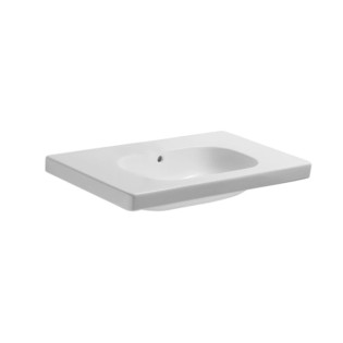 حوض موبيليا ديورافيت دي كود 85×48 سم أبيض