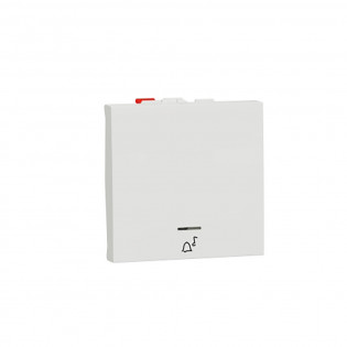 زر جرس شنايدر اليكتريك نيو يونيكا 10 أمبير أبيض 