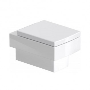 مرحاض معلق مع سيديلي ديورافيت فيرو أبيض