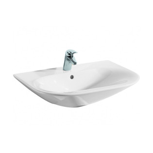  حوض بيضاوي ايديال ستاندرد تونك 75×55 سم أبيض 