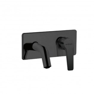 خلاط حوض 2 فتحة امازون أسود مطفي سارديزاين