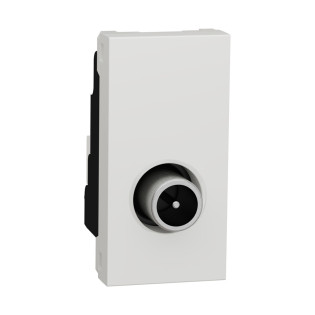 بريزة تلفزيون شنايدر إليكتريك نيو يونيكا أبيض