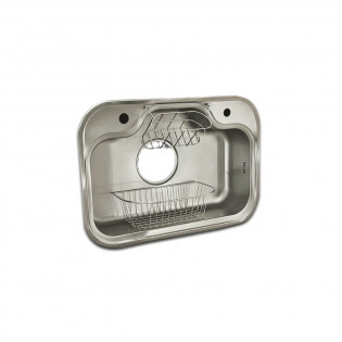 Coni kitchen basin Kenzo Stainless Undercounter Rectangle 74*51.5 cm