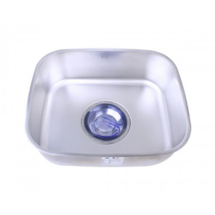 purity Under counter Oval kitchen Sink 52 × 41 cm Stainless