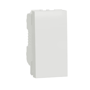 زر جرس شنايدر إليكتريك نيو يونيكا 10 أمبير أبيض