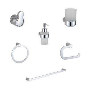 طقم اكسسوارات حمام انفينتي 4800 كروم