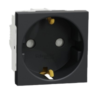 بريزة مجوفة شنايدر إليكتريك نيو يونيكا 16 أمبير جرافيت