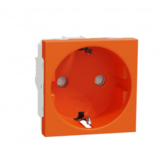 بريزة مجوفة نيو يونيكا 16 أمبير برتقالي شنايدر اليكتريك 