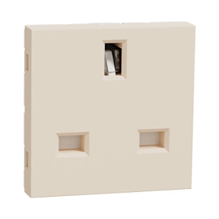 بريزة ثلاثية شنايدر إليكتريك نيو يونيكا 13 أمبير عاجي