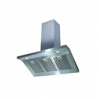 شفاط مثبت علي الحائط بلت ان 90 سم استانلس البا