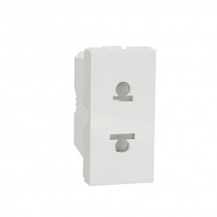 بريزة اوروبي أمريكي شنايدر اليكتريك نيو يونيكا 16 أمبير أبيض 