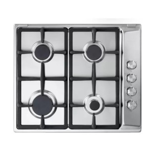 مسطح غاز البا 4 شعلة 60 سم استانلس 