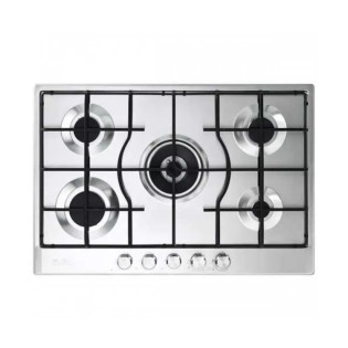 Elba Built-in Gas hob 5 burners 75 cm stainless