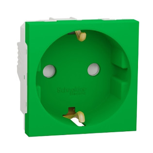 بريزة مجوفة شنايدر إليكتريك نيو يونيكا 16 أمبير أخضر