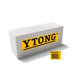 Pallet Heat insulating light concrete brick 60×20×15 YTONG
