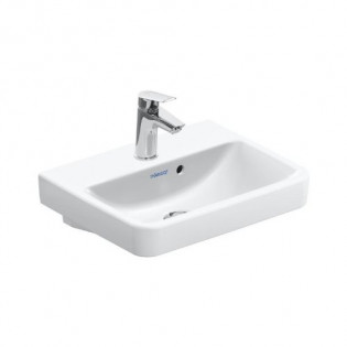 حوض موبيليا ديورافيت نمبر وان مستطيل 45×35 سم أبيض