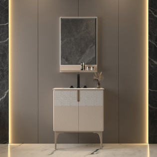 Furniture Unit Oak Ivory 70*85 cm Berioa