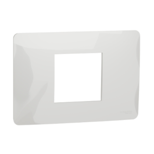 وش كهرباء 2فتحة شنايدر اليكتريك نيو يونيكا أبيض  