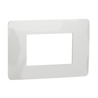 وش كهرباء 3فتحة شنايدر اليكتريك  نيو يونيكا أبيض  