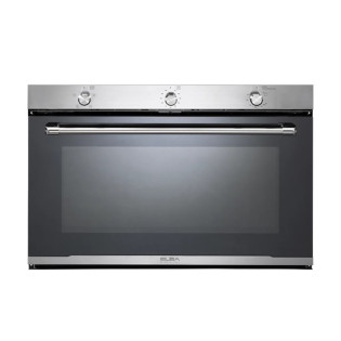 فرن بلت ان البا غاز 90 سم استانلس -118 لتر 