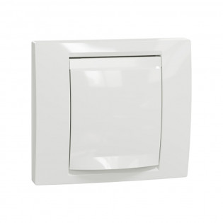 وش كهرباء  2فتحة  شنايدر اليكتريك نيو يونيكا أبيض  