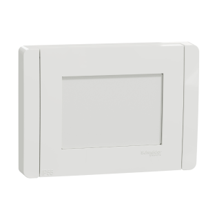 وش كهرباء 3فتحة شنايدر اليكتريك نيو يونيكا أبيض 