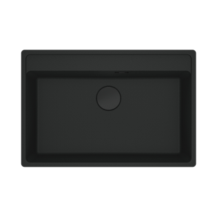 حوض مطبخ فرانكي ماريس 76 × 51 سم أسود