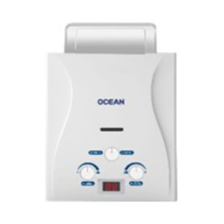 سخان غاز اوشن 6 لتر ابيض 