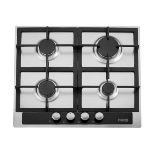 مسطح غاز بلت ان هانز 4 شعلة 60 سم استانلس