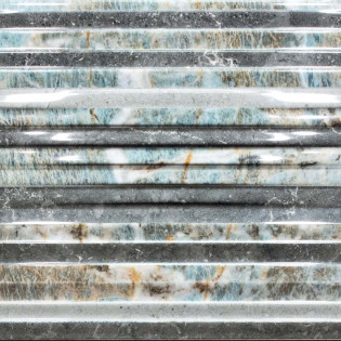 سيراميك حوائط تركواز سترايب اكوا 120*30 سم من الجوهرة 