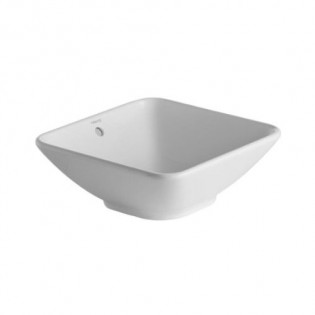 حوض فوق سطح ديورافيت باتشينو 42×42 سم أبيض