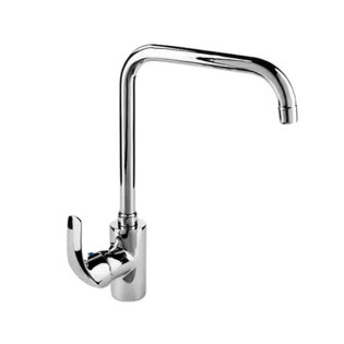 Value Napoli High-Neck Kitchen Mixer Chrome  