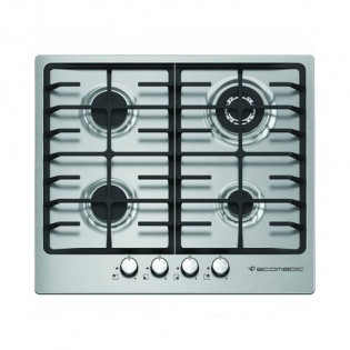 بوتجاز بلت ان غاز 4 شعلة 60 سم فضي استانلس إيكوماتيك