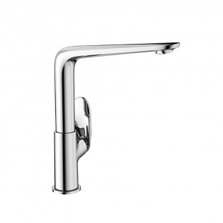 High-Neck Basin Mixer Topaz Chrome Gawad