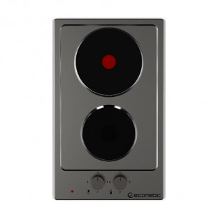  مسطح بلت ان كهرباء 2 شعلة 30 سم فضي استانلس إيكوماتيك