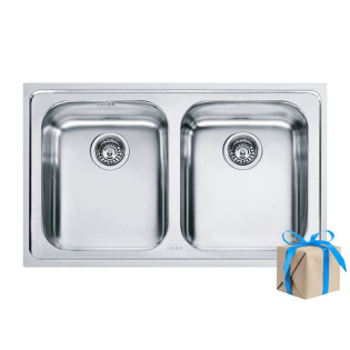 kitchen basin Logica Stainless Undercounter Rectangle 86*50 cm   Franke