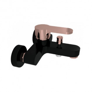 Sarrdesign Amazon Bathtub Mixer Black x Rose Gold