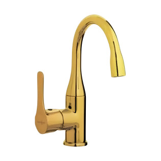 Sarrdesign Trinity Basin Mixer Glossy Gold
