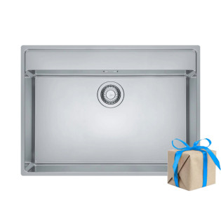 حوض مطبخ ماريس استانليس تحت رخامة مستطيل 73*51 سم   فرانكى